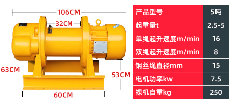 電動卷揚機和電動葫蘆一樣嗎？有什么區(qū)別